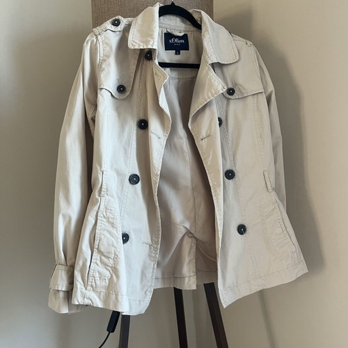 S.Oliver trench coat, beige, size L