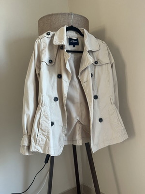 S.Oliver trench coat, beige, size L