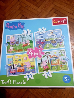 Peppa Pig 4-in-1 puzzle