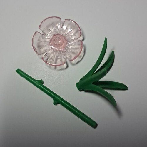Playmobil large flower used, 6.5 cm