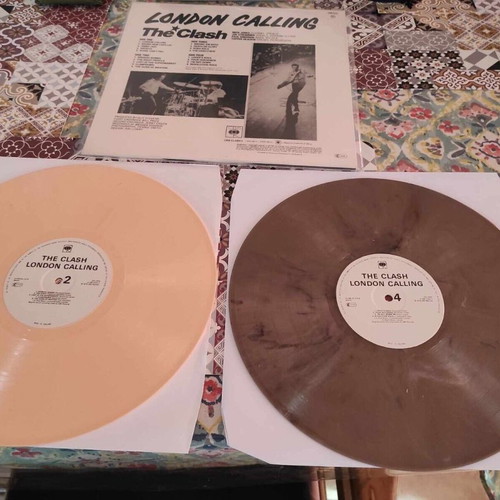 The Clash London Calling double colored vinyl album new