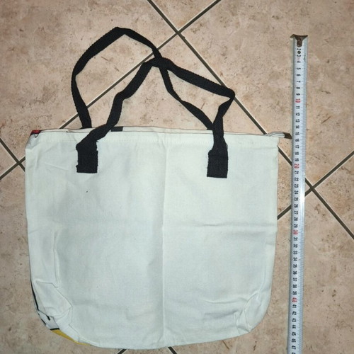 Disney tote shoulder bag like new, white multicolor