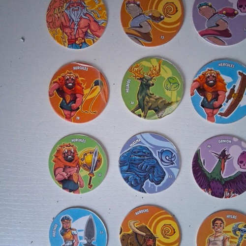 Chipicao Hercules 2021 caps set of 26, like new