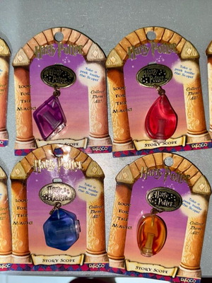 Harry Potter Enesco Story Scope 1st Series Jewel set of 6 like new
