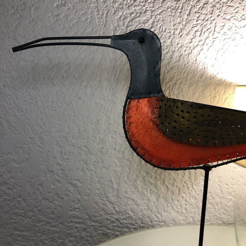 Candle holder like new with metal base