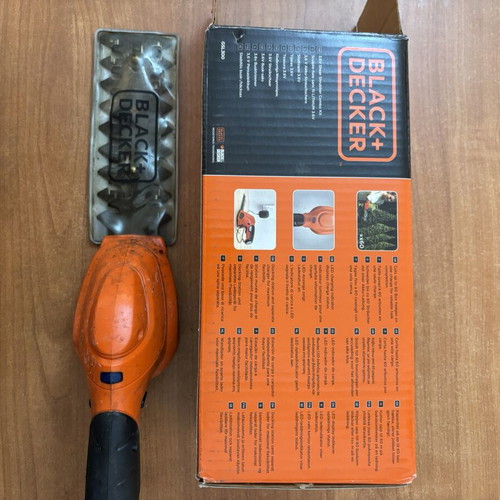 Black & Decker Cordless Hedge Trimmer with Charger like new