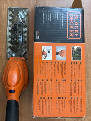 Black & Decker Ψαλίδι μπορντούρας μπαταρίας με φορτιστή σαν καινούργιο