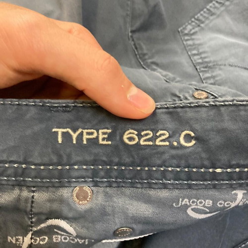 Jacob Cohen Style J622.C Nick Slim Jeans, Dark Grey, Size 33