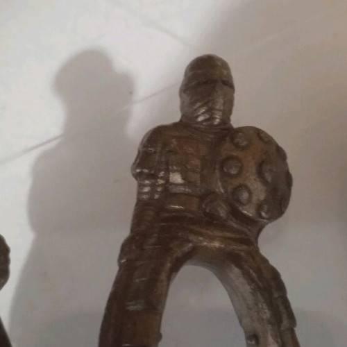 Metal warrior figures like new, set of 3