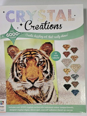 Κατασκευή με κρυστάλλους Τίγρης Crystal Creations καινούργιο