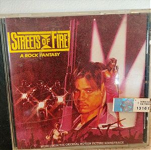 STREETS OF FIRE A ROCK FANTASY CD