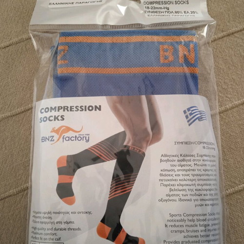Compression socks new, size 38-41