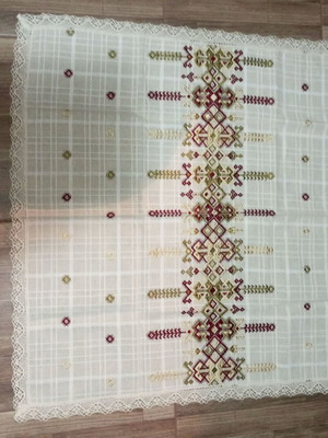 Traditional Cretan Table Linens Set new, 4 pieces