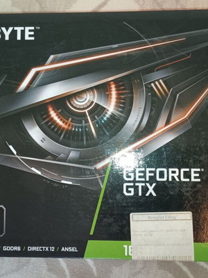 Gigabyte GeForce GTX 1660 Ti 6GB OC video card like new