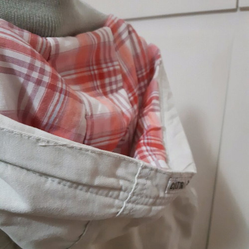 Jacket with hood like new, white, size S