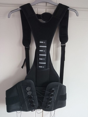 Back brace used for spinal support