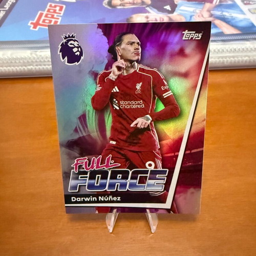 Topps Premier League 2026 Full Force cards, lot of 6, new