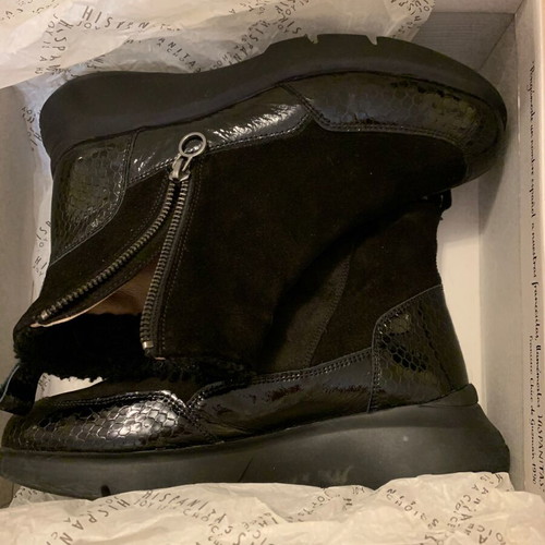 HISPANITAS boots like new, genuine leather, size 39