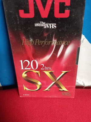 JVC 120 VHS sealed, pack of 10 tapes, new