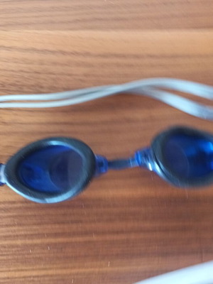 Swimming goggles with protective case