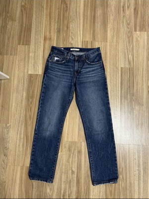 Levi's Middy Straight jeans, size 25, blue