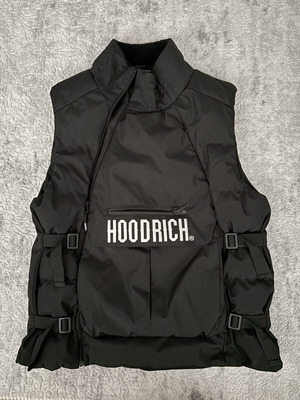 Hoodrich vest like new, black, size S