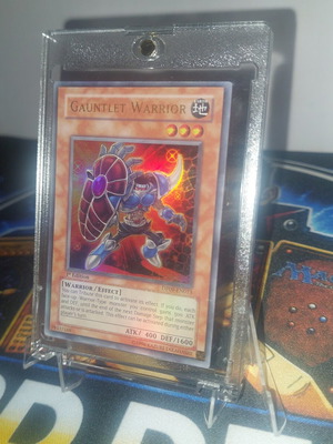 Gauntlet Warrior card like new, collectible trading card