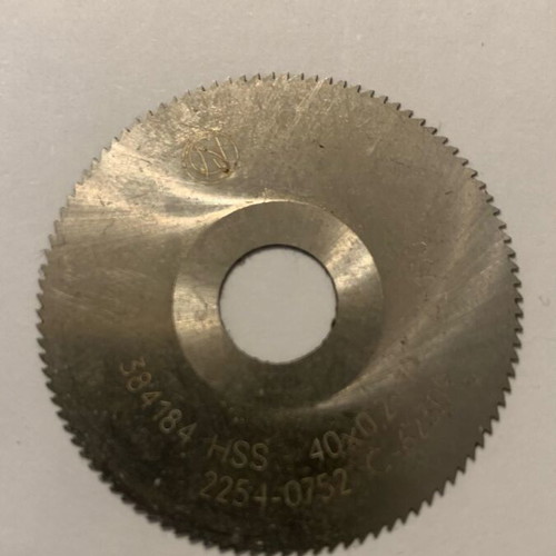 Small metal cutting disc new