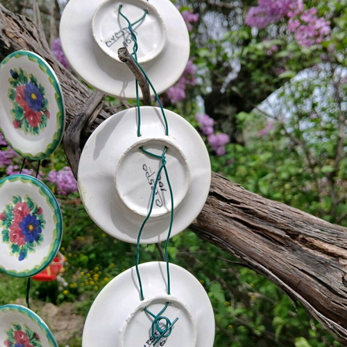Wall plates like new, set of 6 decorative