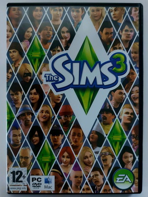 The Sims 3 video game like new, 2009 version for PC