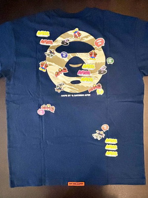 AAPE by A Bathing Ape T-shirt new, size M, blue