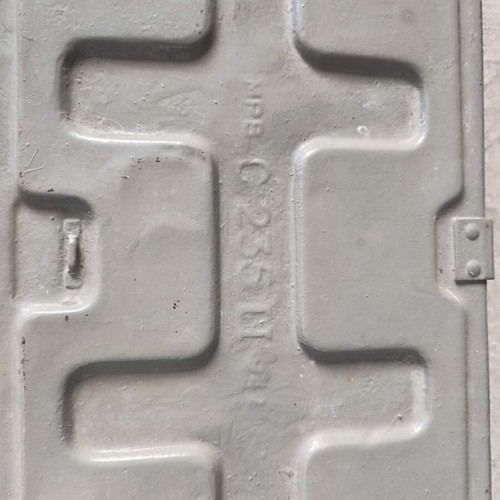 Wehrmacht German artillery ammo box 1945 used, 117 cm