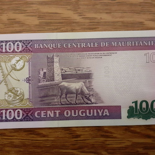 Mauritania 100 Ouguiya 2015 new