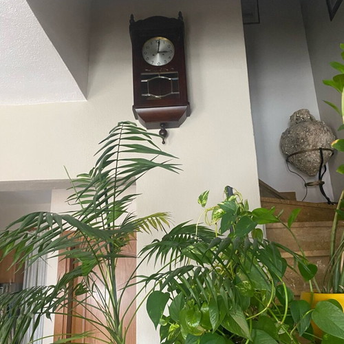 Antique wall clock like new