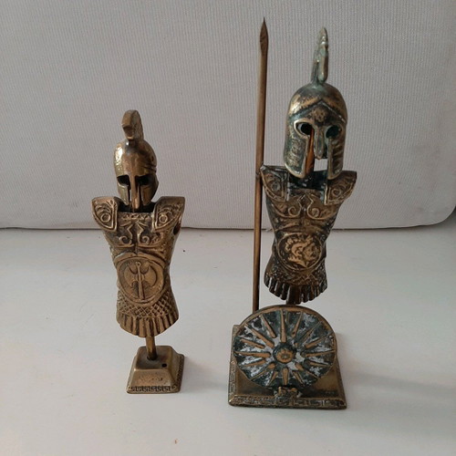 Bronze ancient warriors like new, pack of 40