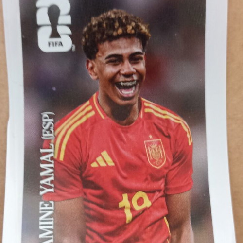 Panini FIFA World Cup 2026 Lamine Yamal Coca Cola sticker new