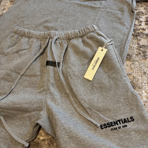 Essentials Fear Of God T-shirt and Short Set Grey, brand new