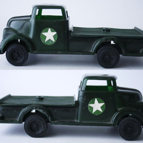Vintage 70's Greek military truck ES 5147 17cm Grecostyl new