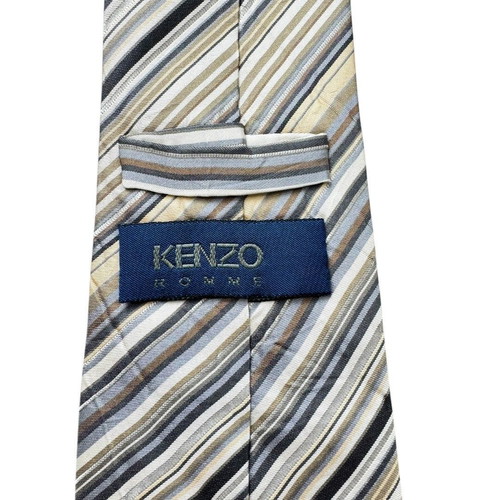Kenzo Home копринена вратовръзка 60'' като ново, многоцветна