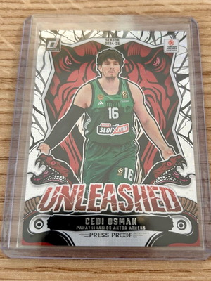 Κάρτα Cedi Osman Παναθηναϊκός Unleashed Panini Euroleague 2024-25 Press Proof καινούργιο