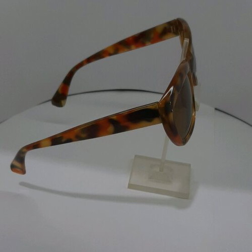 Sunglasses Tortoise Frame Brown Lenses Like New Made in Italy