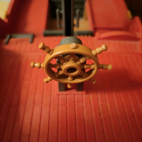 Playmobil 2000 geobra pirate ship used with missing parts