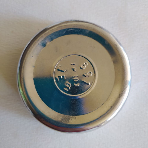 Authentic Vintage Greek Army Shoe Polish Tin
