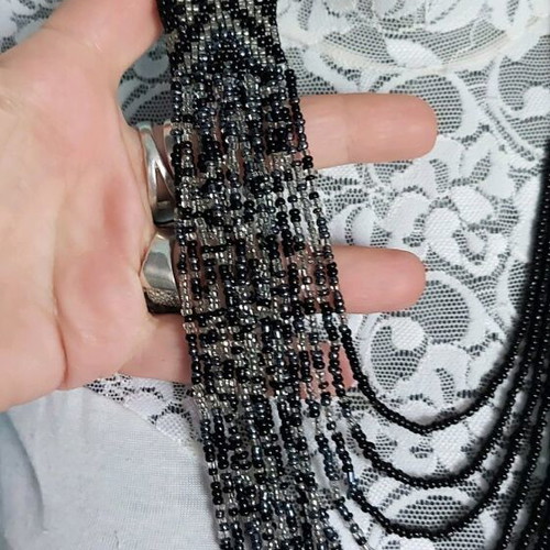 Navaho style multilayer necklace new, handmade