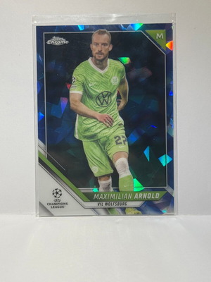 2022 Topps Chrome UCC Maximilian Arnold #151 Blue Cracked Ice καινούργιο