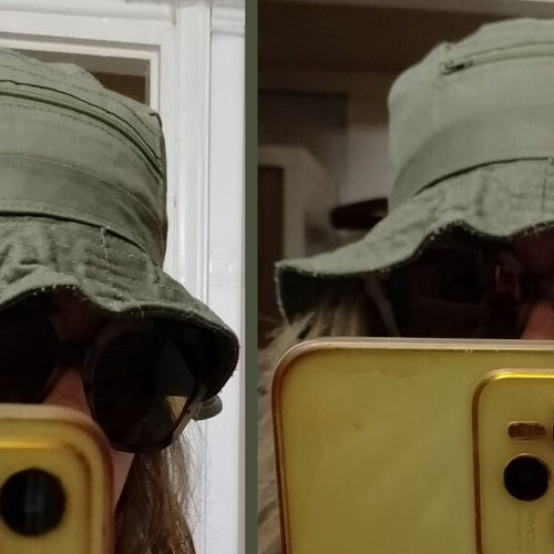 Two summer fabric hats A&K and MaD HaT used, 100% cotton, size M