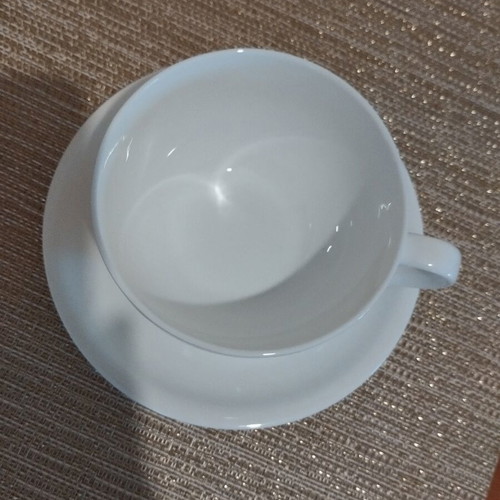 Maxwell and Williams cup with saucer, 350 ml