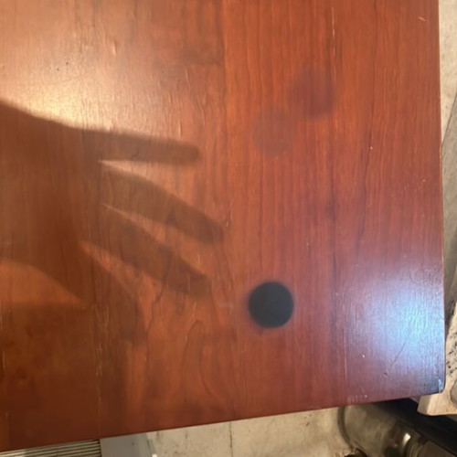 Aristo guide coffee table with small surface mark