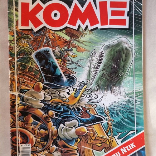 Komix #1 used with Moby Dick