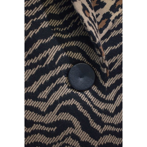 Pinko Pragmatica animalier blazer jacket like new, mixed zebra and leopard print, size IT 40